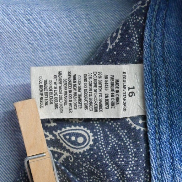 American Eagle 16‎ Skinny Light Wash Stretch Denim Jeans - Picture 4 of 7